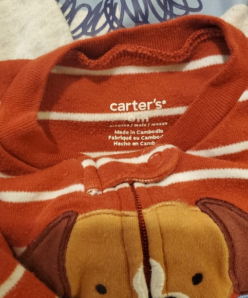 9pcs 6-9Months Baby Onesies and Pajamas Set - Multicolor - Picture 6 of 6